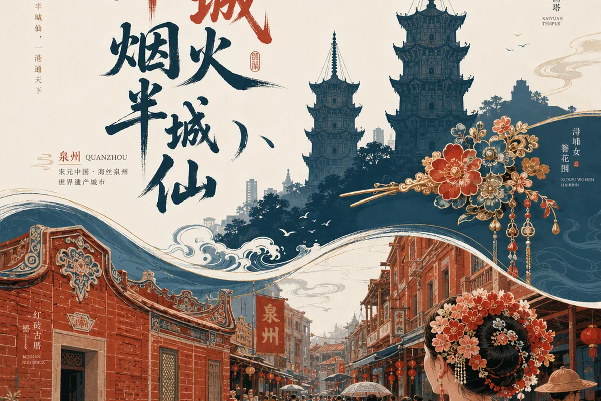 城市文旅宣传海报
