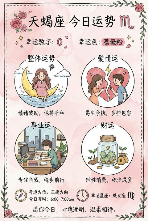 星座运势卡
